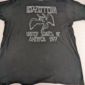 Led Zeppelin Black Graphic T-Shirt